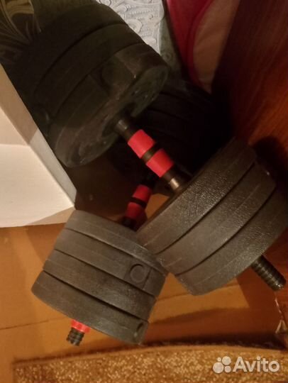 Гантели разборные