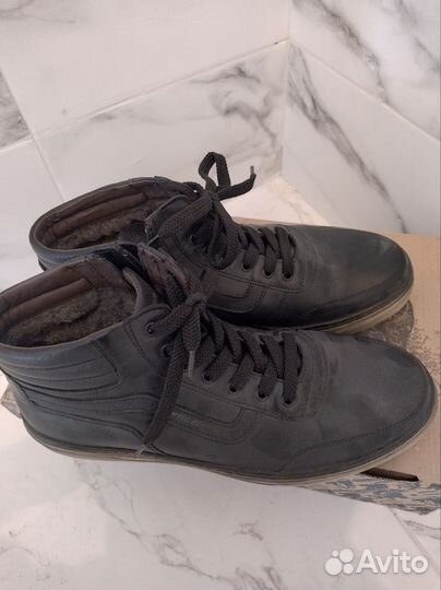 Ботинки мужские зимние 42 размер, натуральная кожа
