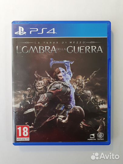 PS4. Средиземье Тени Войны. Субтит. на Рус. яз