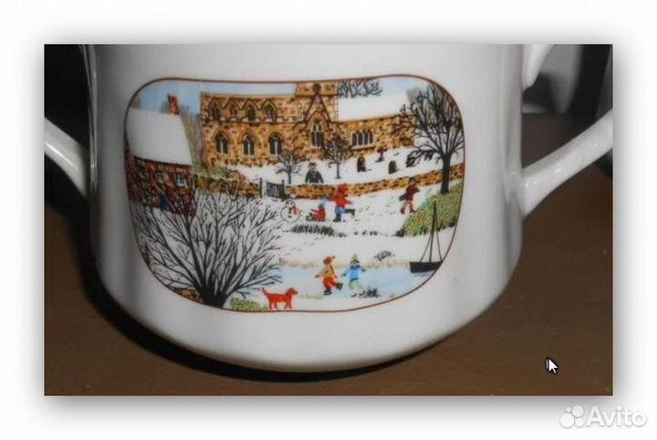 Набор Зимний Дворик Соц.Реализм