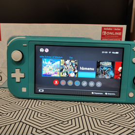 Nintendo switch lite - прошитая + 256 Гб