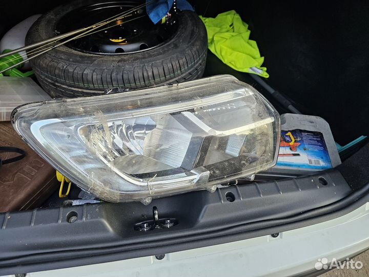 Правая фара логан степвэй после дтп
