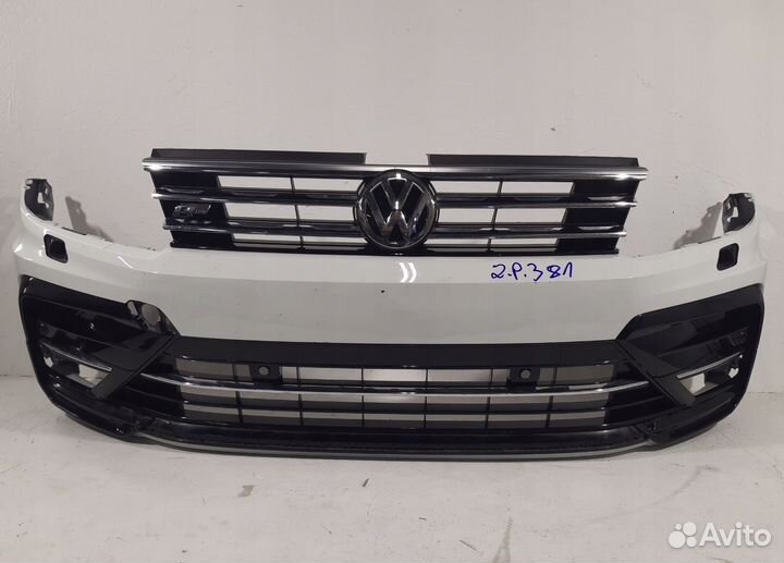 Бампер передний VW Tiguan 5Na R-line 2018 г