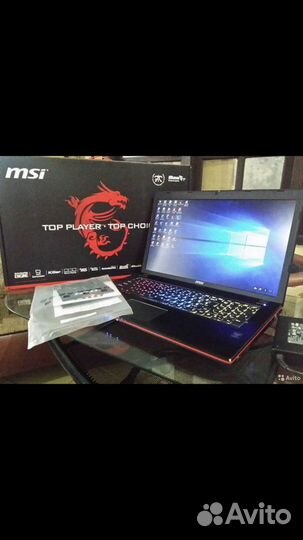 Игровой ноутбук msi GE70 2QD apache