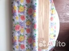 Разделочная доска из дуба/ясеня с выдвижным лотком