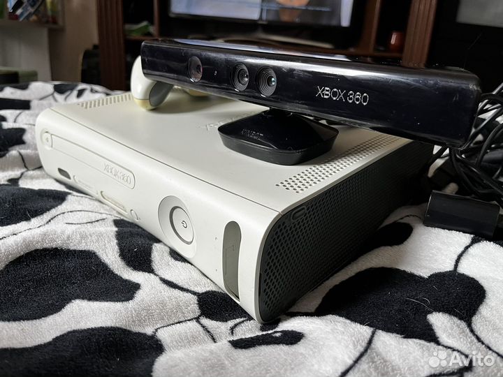 Microsoft Xbox 360 fat любые игры+ kinect