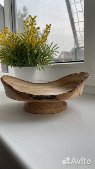 Посуда из дерева ручной работы