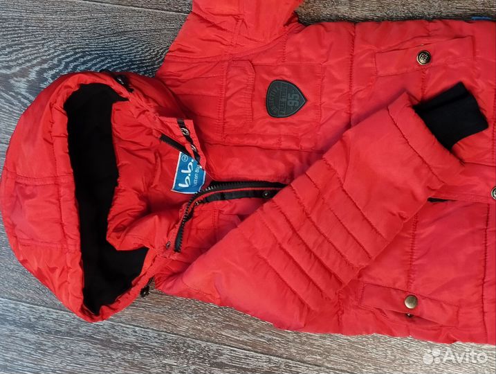 Куртка зимняя на мальчика, рост 110
