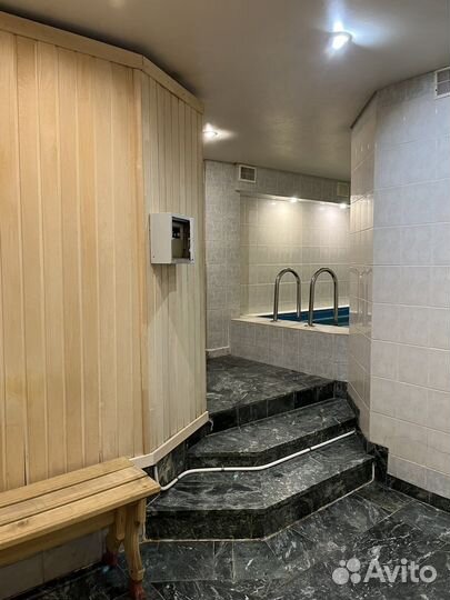 Баня сауна с бассейном