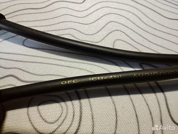 OFC Y-переходник аудио RCA 2папа/1мама