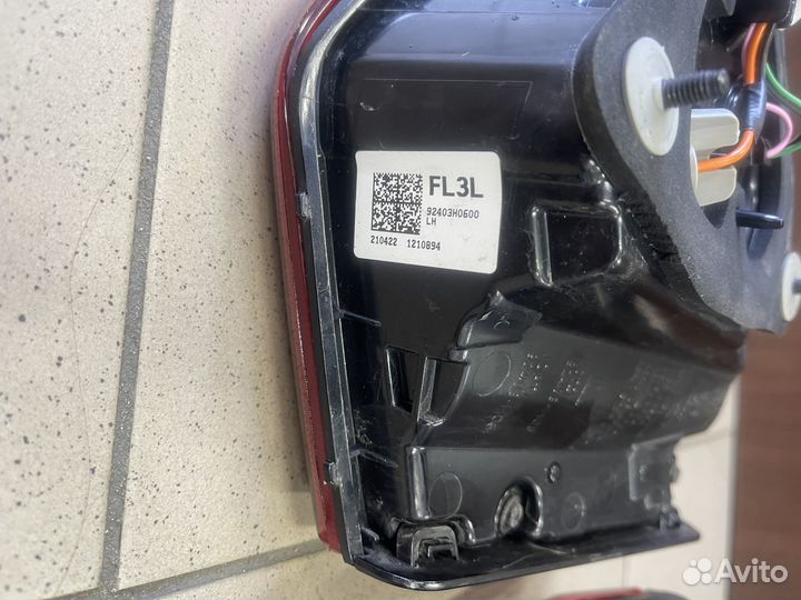 Фонари задние Левый и Правый KIA RIO 4 (IV) 2021