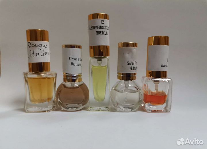 Оригинальный парфюм, отливанты