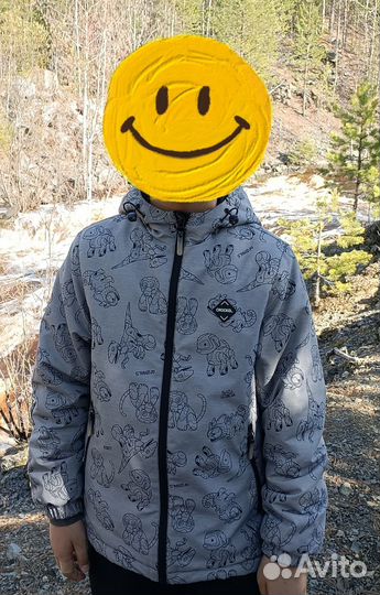 Демисезонная куртка Крокид для мальчика 146 см