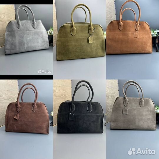 Сумка The Row Margaux натуральная зам