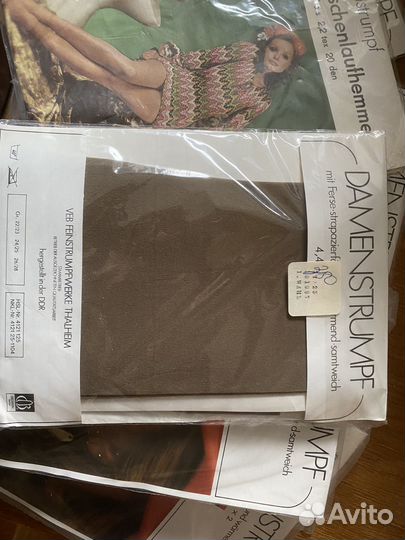 Чулки ГДР Винтаж