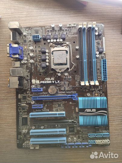 Материнская плата 1155 asus p8z68-v