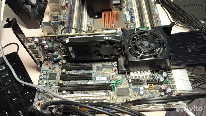 Компьютер HP Z420 c nVidia quantum P1000