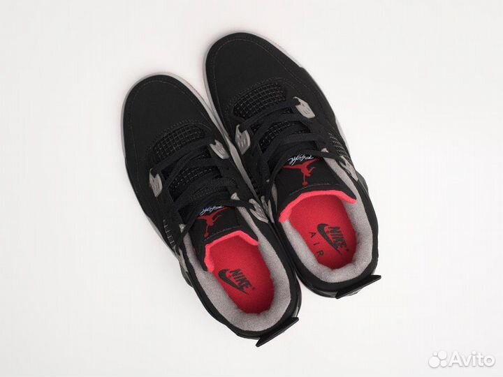 Кроссовки Air Jordan 4 Bred (36-45)