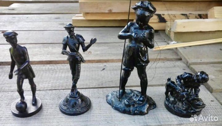 Чугунный статуэтки литьё с купляим