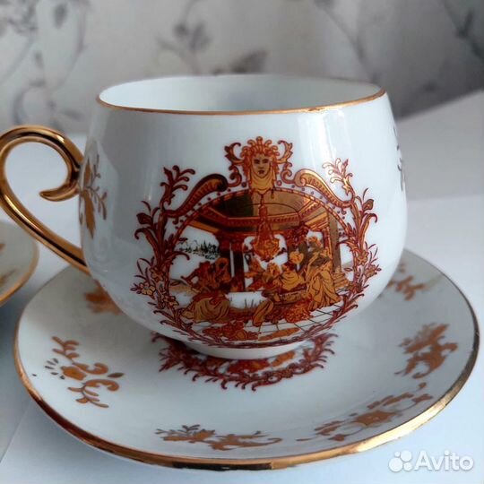 Чашка с блюдцем