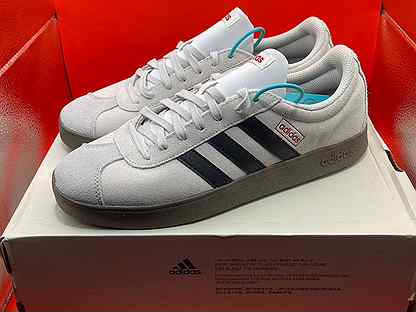 Кроссовки Adidas VL Court 'Grey Black Gum' (42)