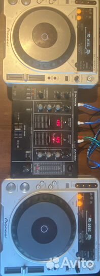 Комплект Pioneer cdj-800mk2 & djm-300
