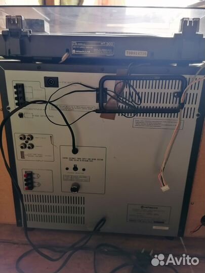 Музыкальный центр hitachi hrd-200 с винилом
