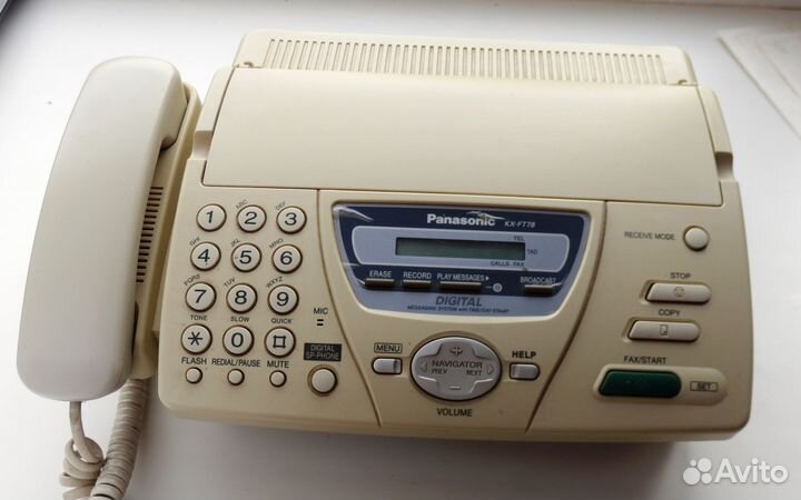 Телефон-факс-факсимильный аппарат