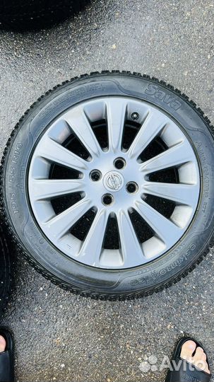 R16 Sava Eskimo Ice 195/55, PCD 4x100 DIA 60.1