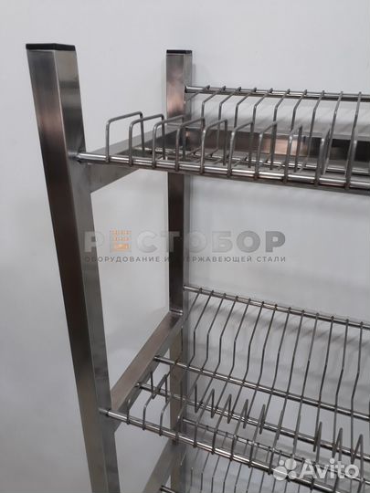 Стеллажи тележки сушилки для посуды