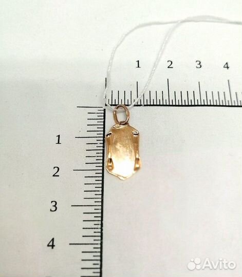 Золотая подвеска