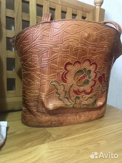 Кожаная сумка