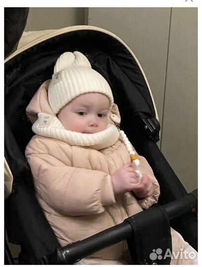 Шапка+снуд детский новое