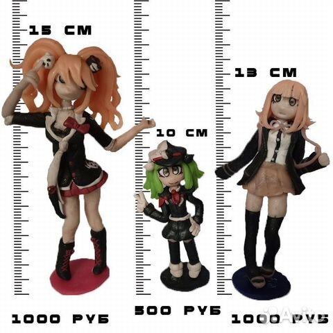 Фигурки аниме данганронпа, из полимерной глины купить в Челябинске ...