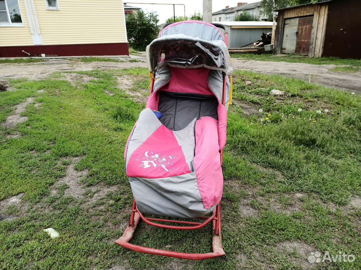 Коляска санки