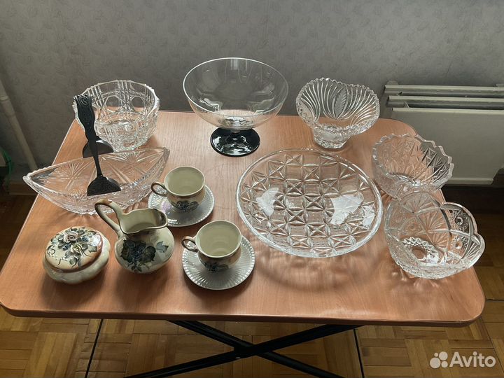 Хрусталь и стекло. Винтаж. СССР