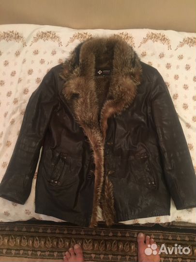 Элитная, Фирменная Дубленка, Натуральная Кожа, Нат