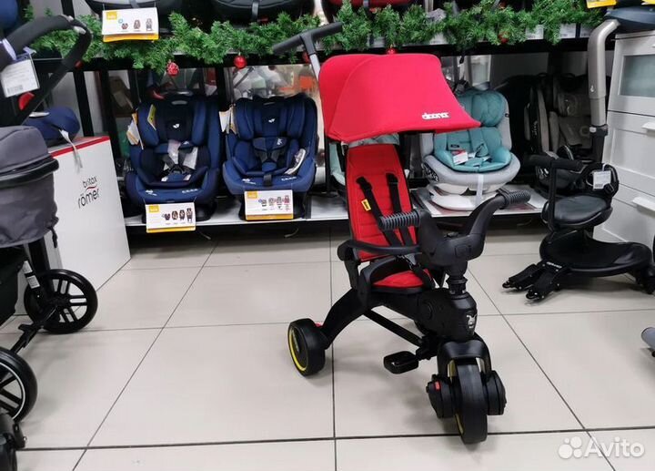 Складной велосипед Doona Liki Trike S1, Flame red