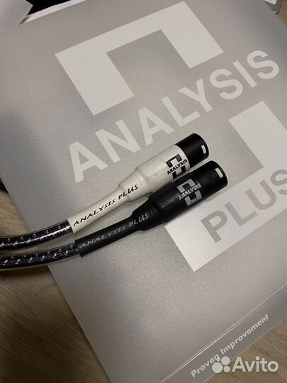 Analysis plus oval crystal XLR