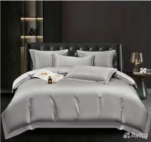 Постельное белье цветное и однотонное