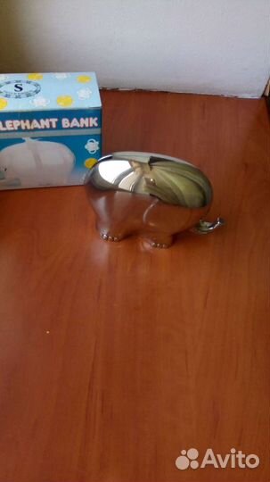 Vintage Новая копилка серебрение