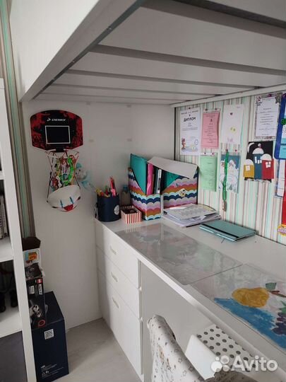 Кровать-чердак икеа стува