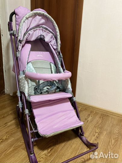 Коляска санки