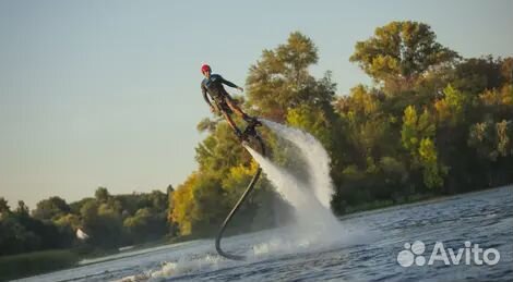 Двойная волна. Полет на флайборде