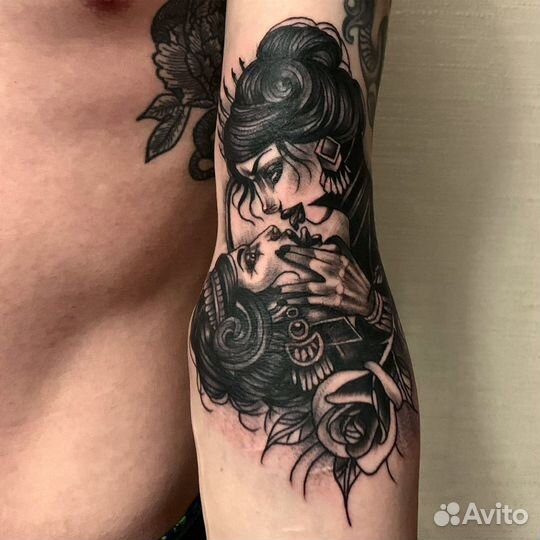 Художественная татуировка, тату, tattoo