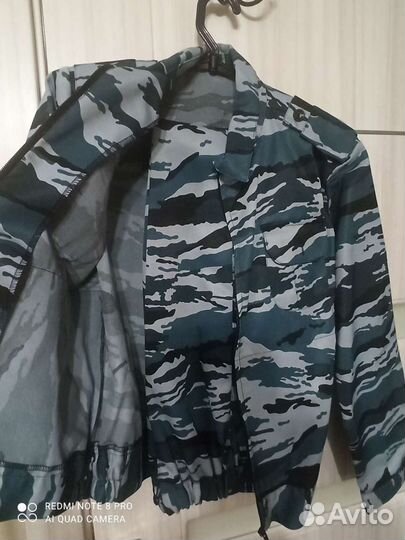 Камуфляжный костюм детский