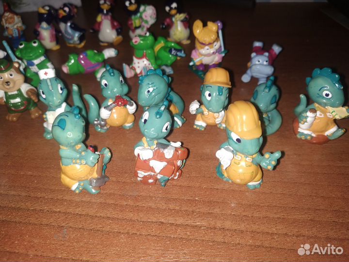 Игрушки из киндера 90х