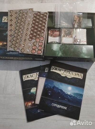 Настольная игра Ужас Аркхэма. Карточная игра