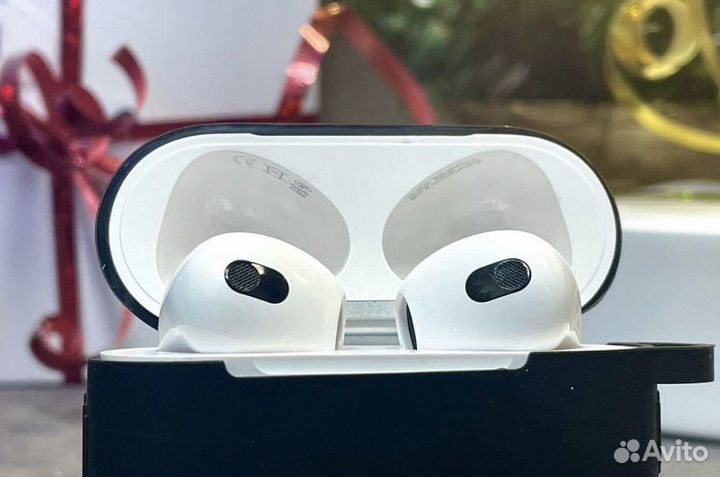 Наушники apple airpods 3 чехол в подарок