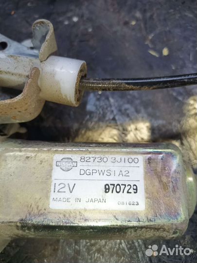 Стеклоподъемник задний правый Nissan Bluebird U14